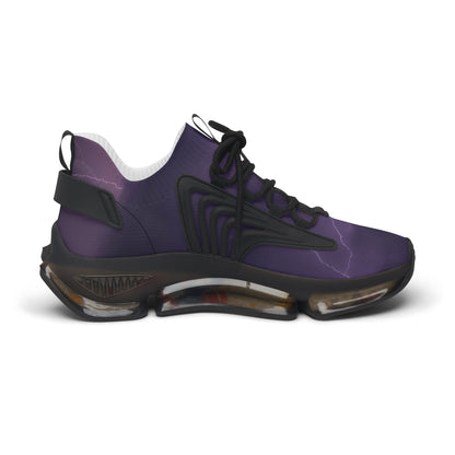 Thunderstrike – Men’s Black & Purple Lightning Sneakers