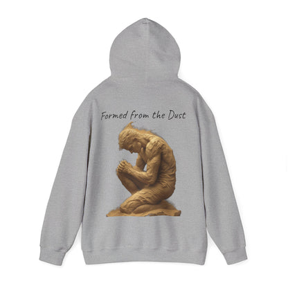 Formed from the Dust | Men’s Christian Hoodie with Genesis 2:7