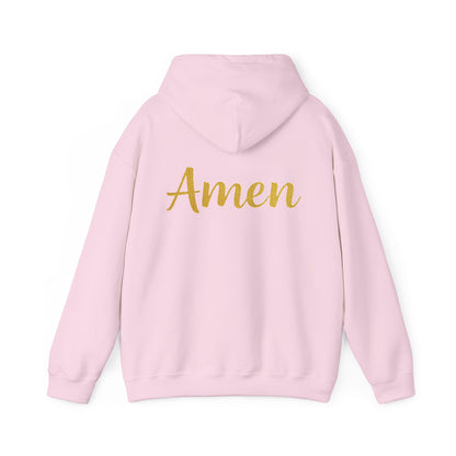 Amen Women’s Hoodie – Inspirational Christian Faith Apparel