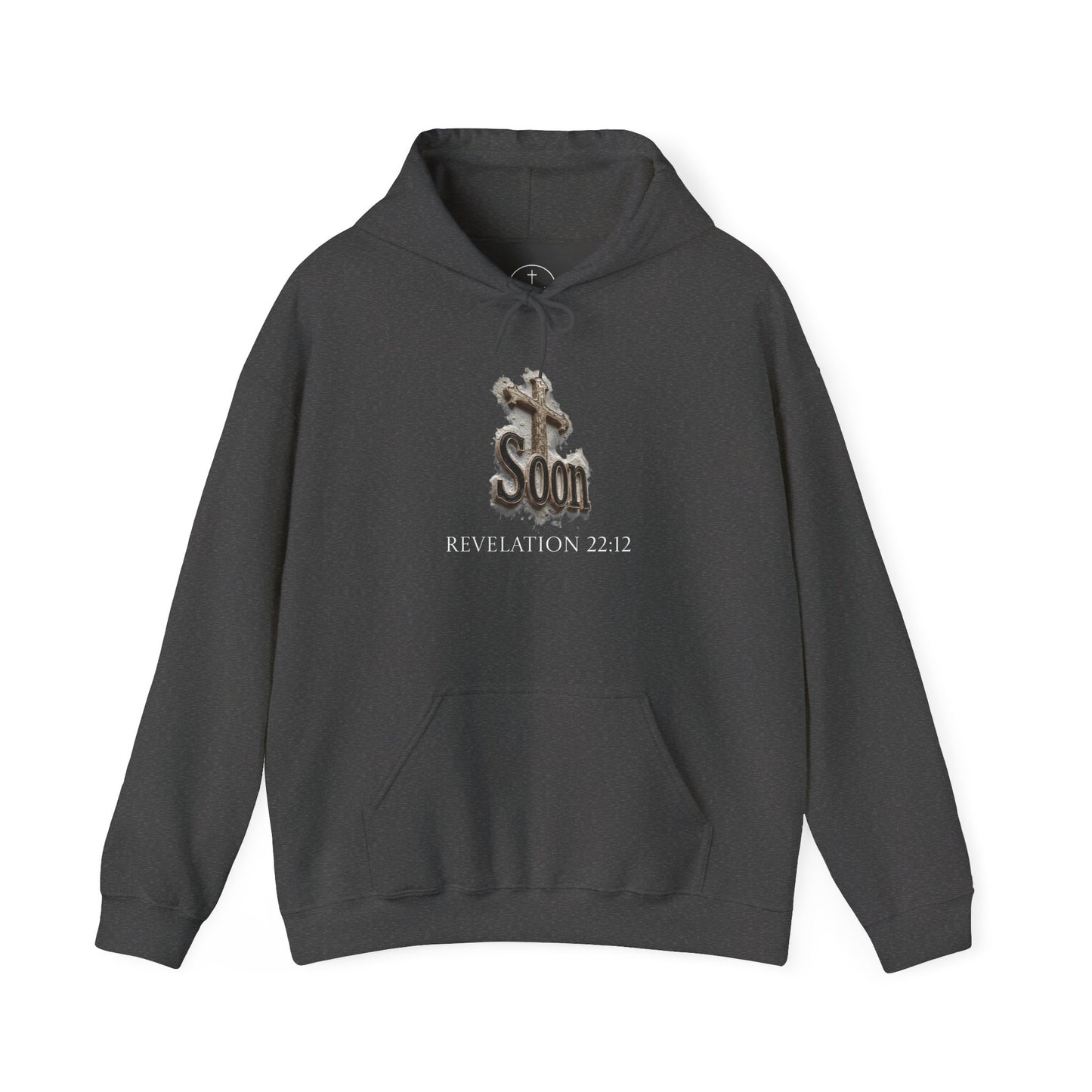 Soon: Revelation – Men’s Christian Hoodie (White Lettering)