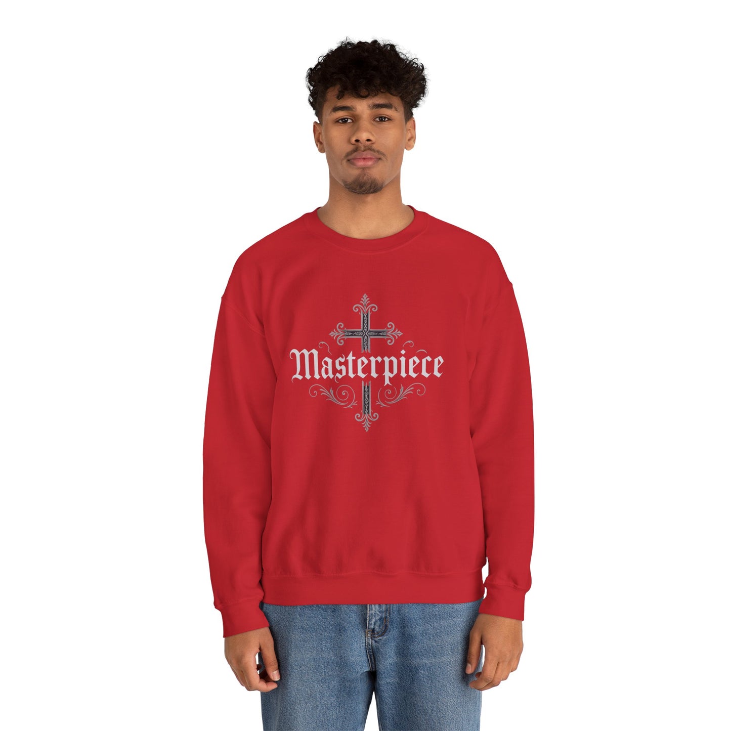 Divine Masterpiece Sweatshirt for Men – Inspirational Apparel