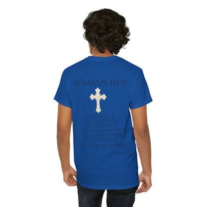 Jesus Is Lord – Men’s  Christian Tee (Dark Lettering)