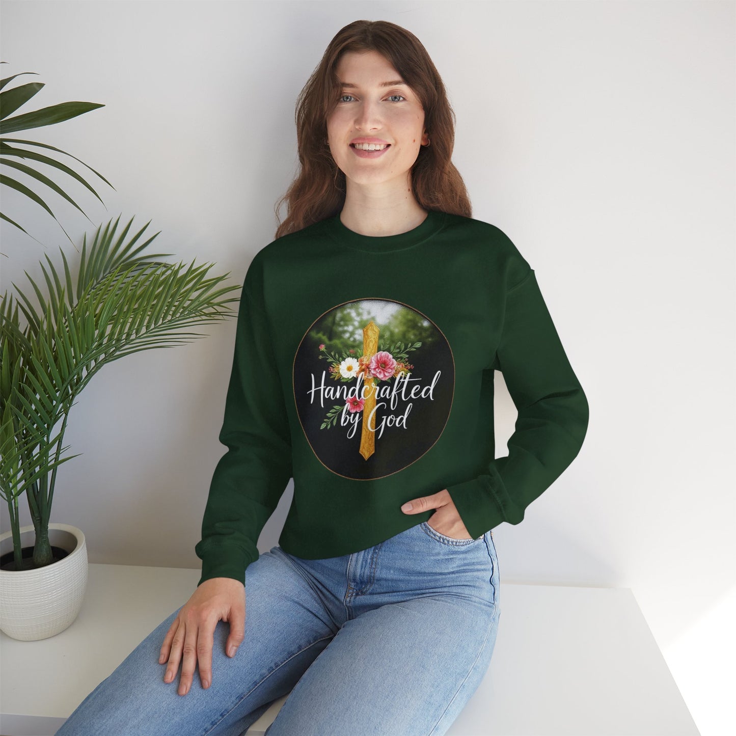 Created with Purpose – Women’s Faith-Inspired Sweatshirt