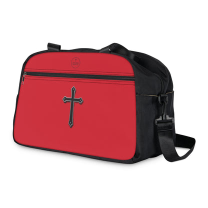 Divine Strength Fitness Bag in Red – Faith in Motion