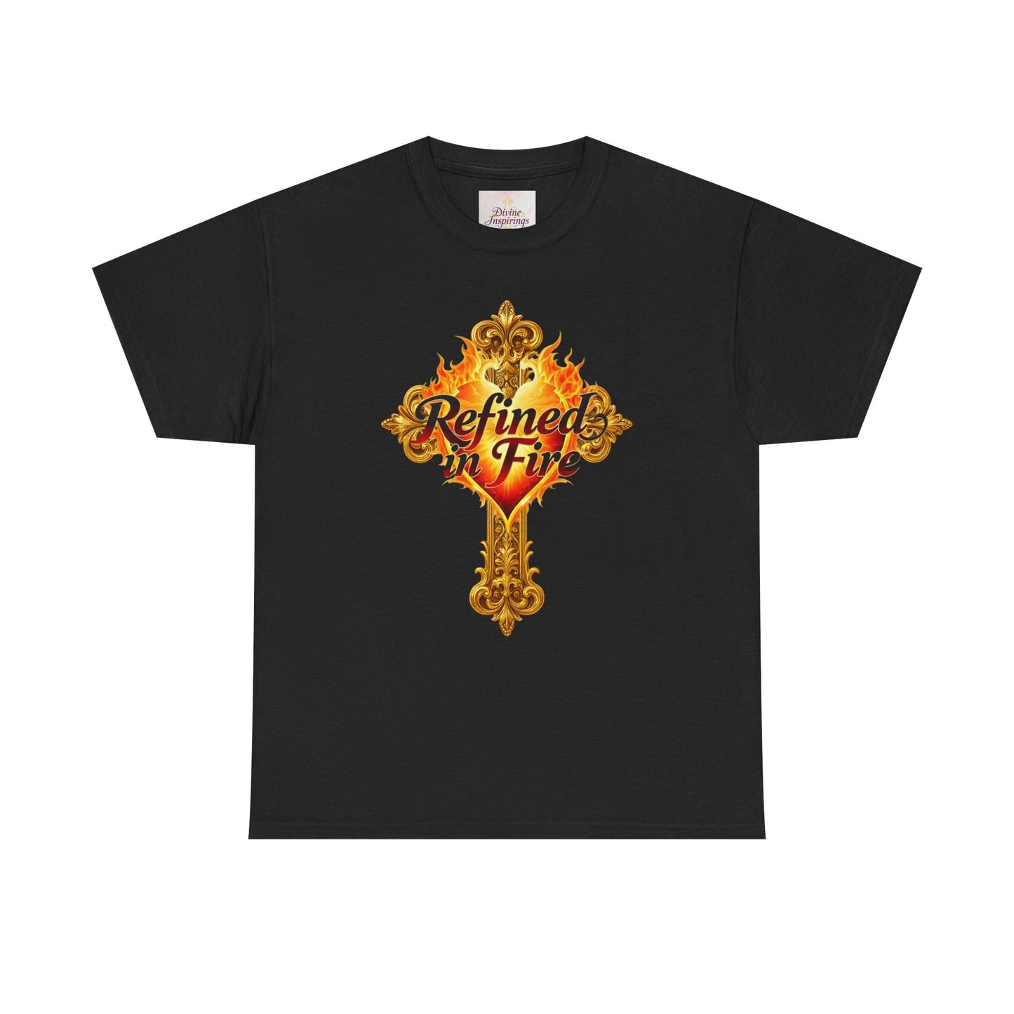 Refined in Fire — Women's Ornate Christian T-Shirt
