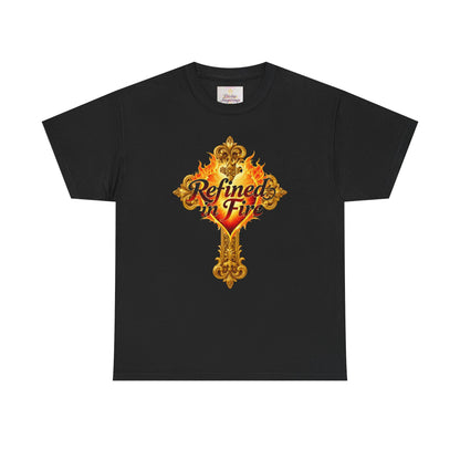 Refined in Fire — Women's Ornate Christian T-Shirt