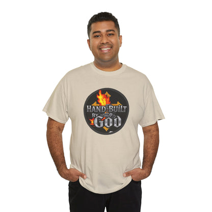 Hand Built By God - Men's Christian T-Shirt