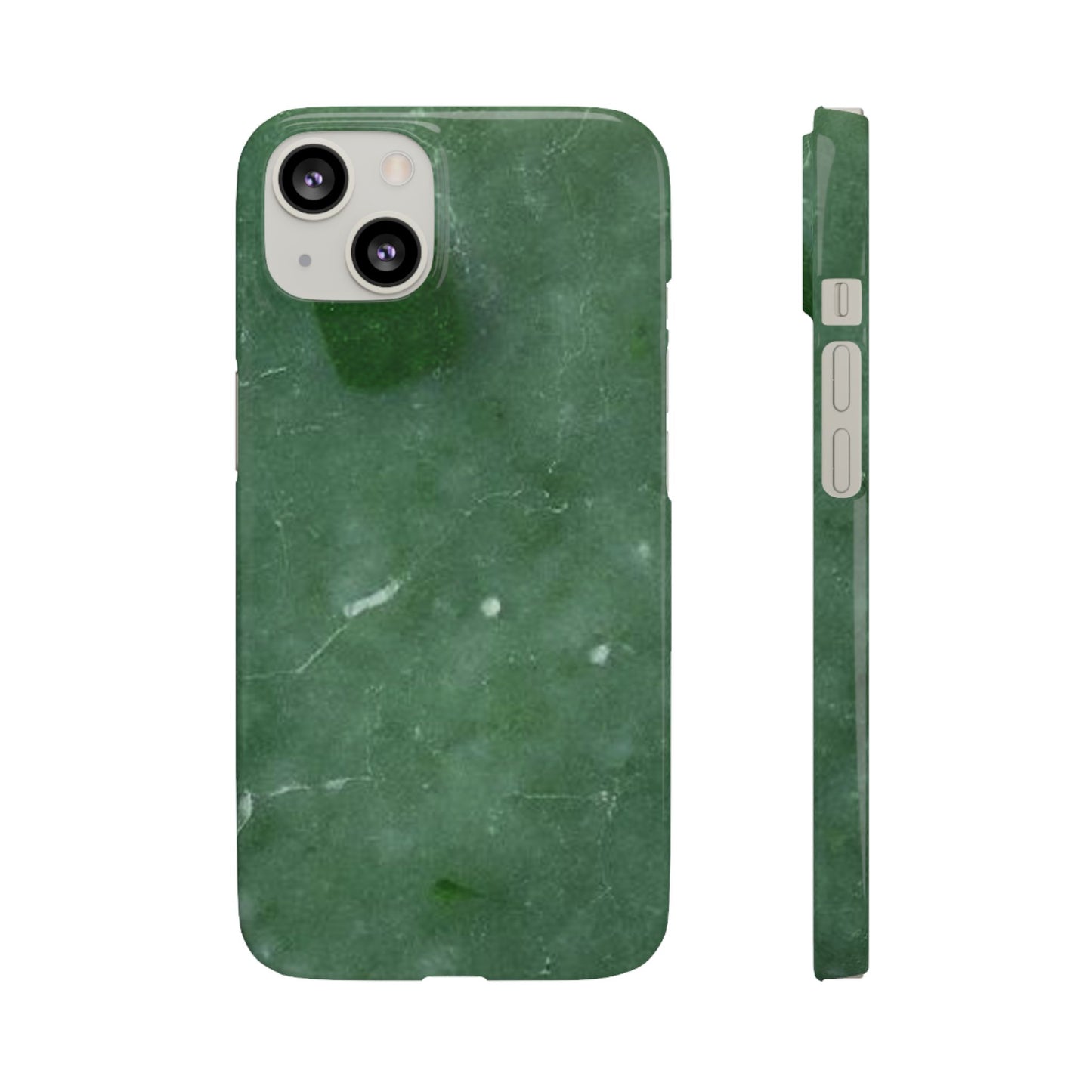 Jade Stone Finish iPhone Snap Case