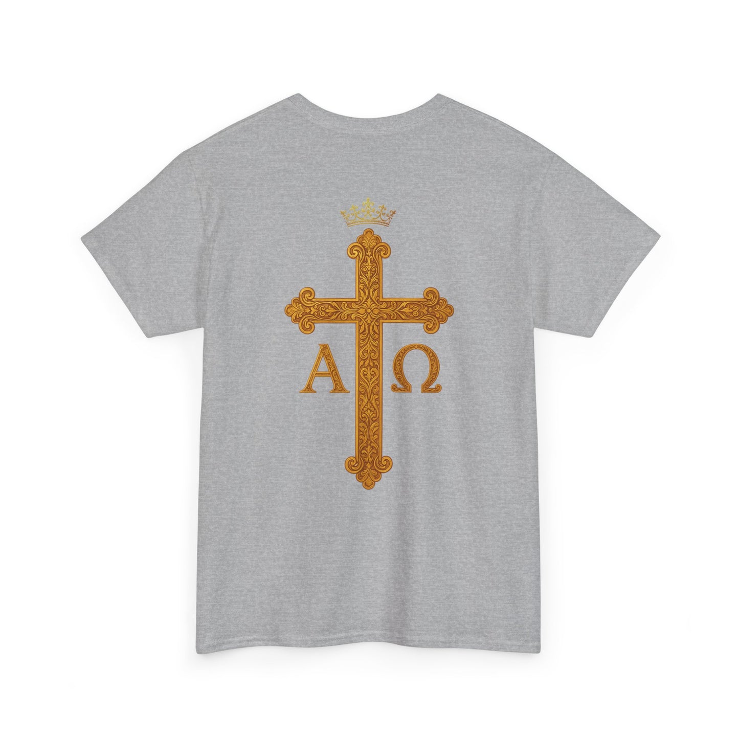 Christ Is King – Lion & Cross Men’s Christian Tee