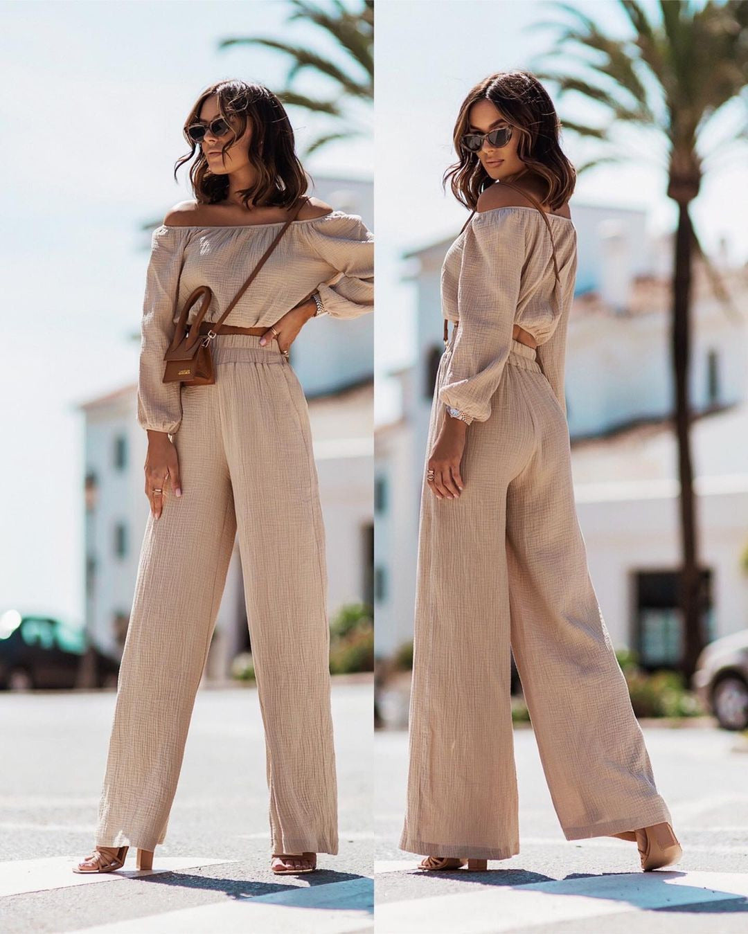 Elevated Composure Top and Pants Set