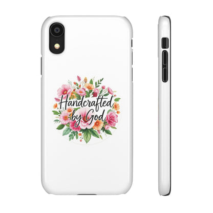 Handcrafted by God Snap Case for iPhone – Fearfully & Wonderfully Made