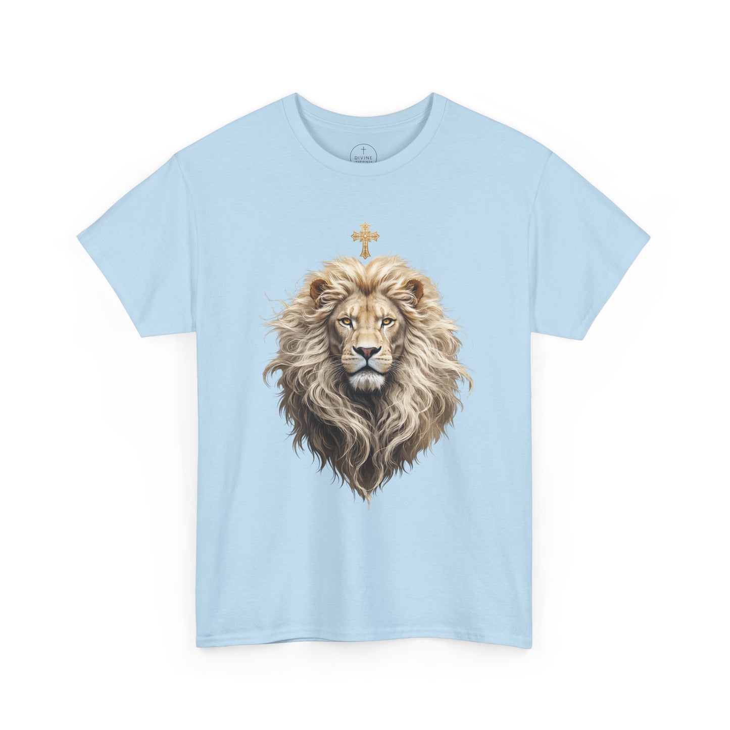 Christ the King (Lion of Judah) — Men's Christian T-Shirt
