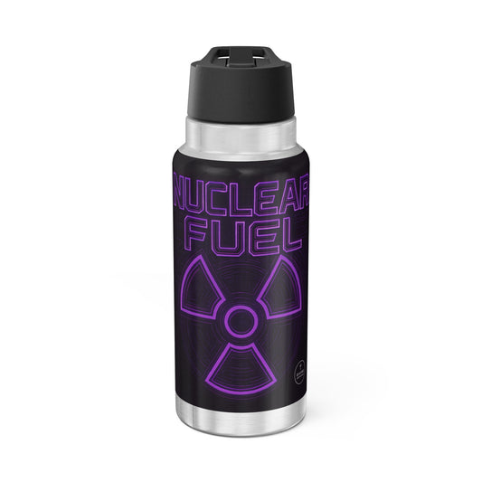 Faith Fueled – Nuclear Energy Stainless Steel Bottle (Purple)