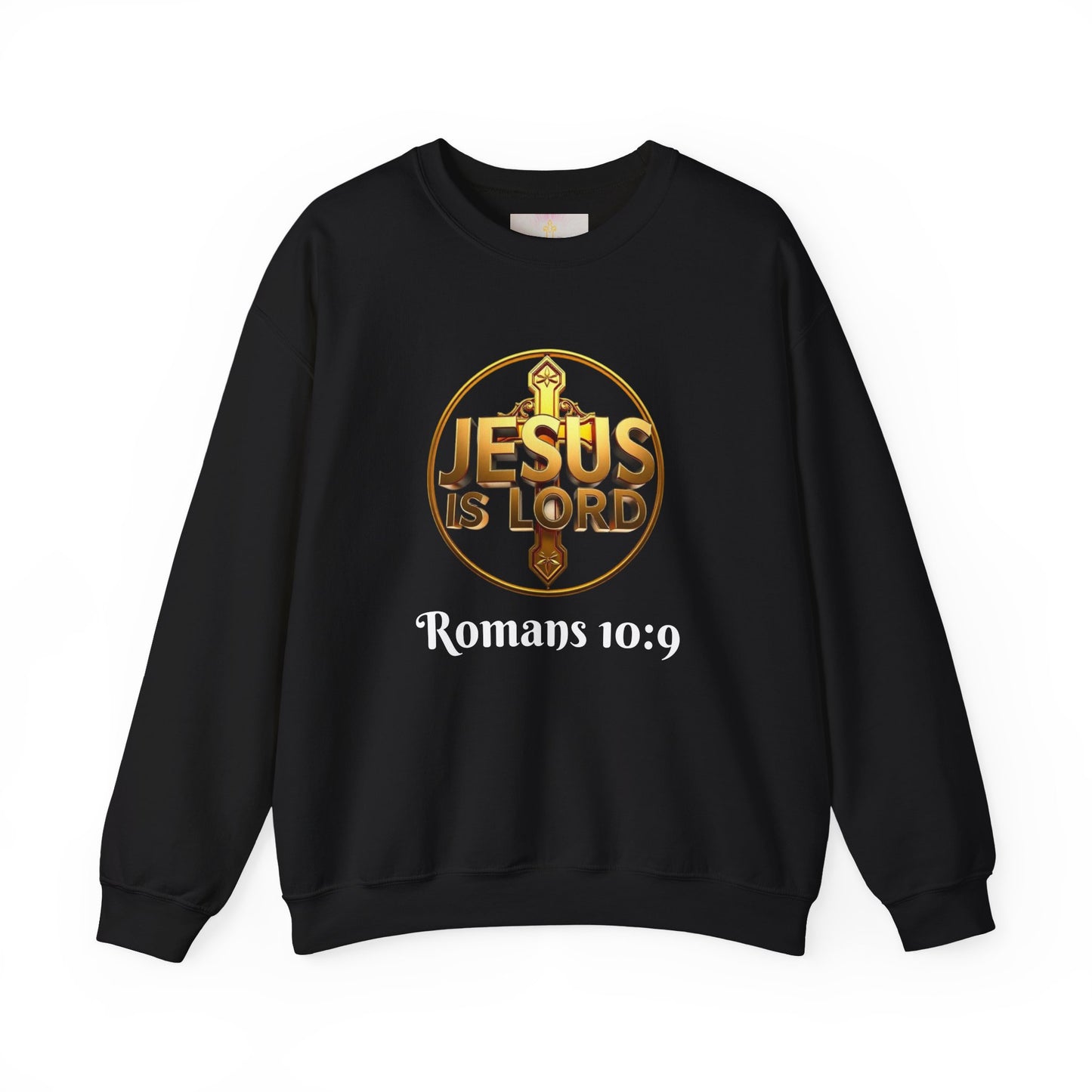 Bold Faith Women’s Sweatshirt – Proclaim Jesus Is Lord & He Is Risen (White Lettering)
