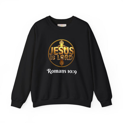 Bold Faith Women’s Sweatshirt – Proclaim Jesus Is Lord & He Is Risen (White Lettering)