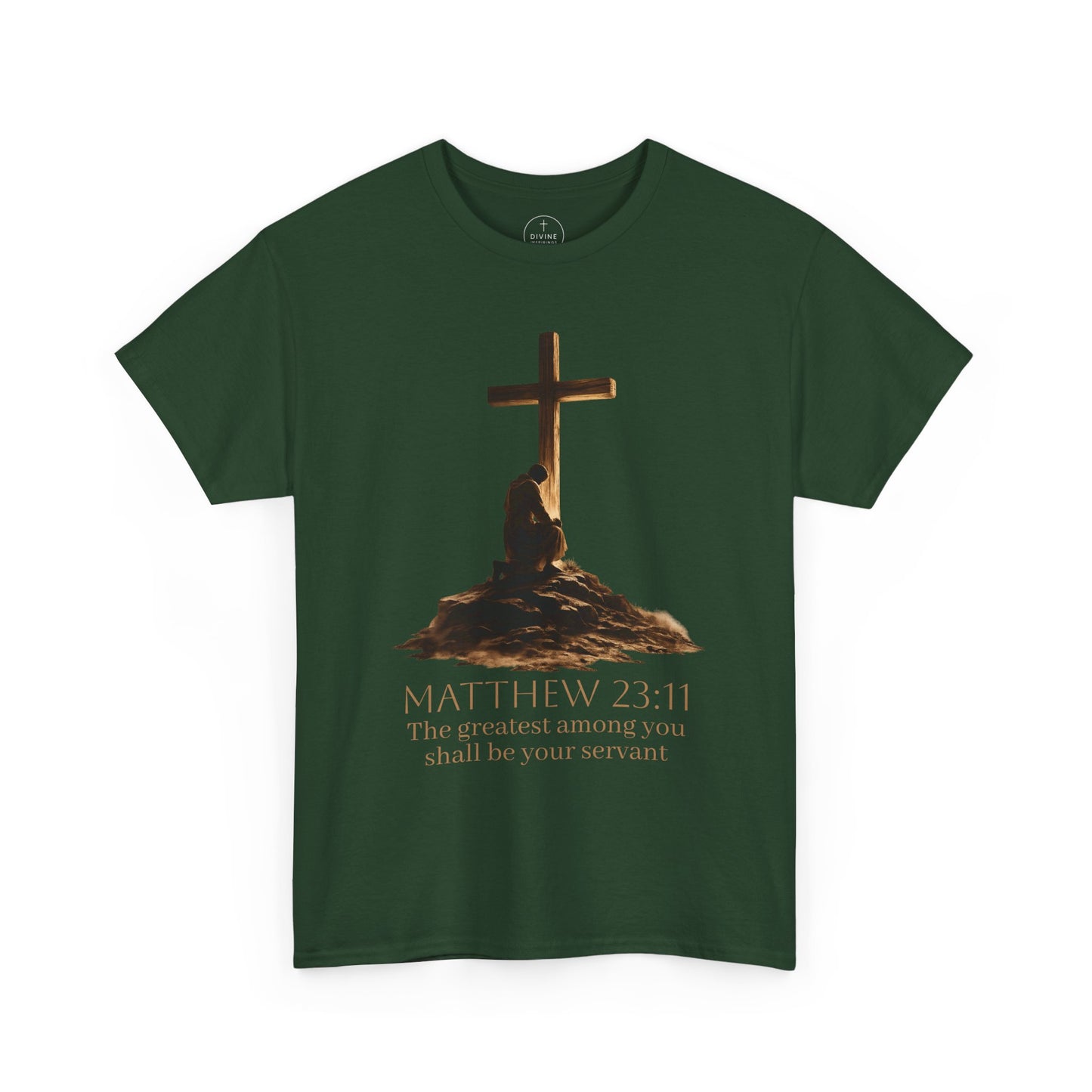 Humble Servant - Men's Christian T-Shirt (Front Design)