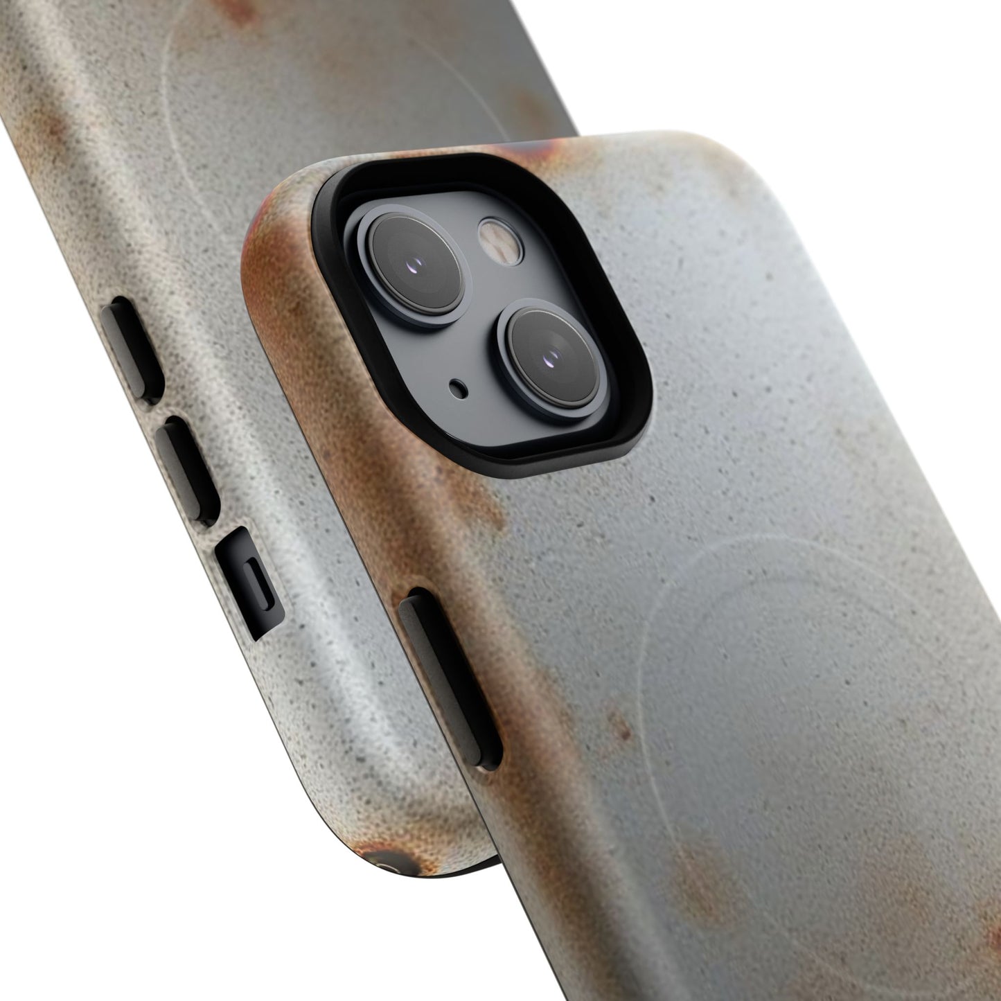 Enduring Faith – Old Metal Finish iPhone Magnetic Tough Case