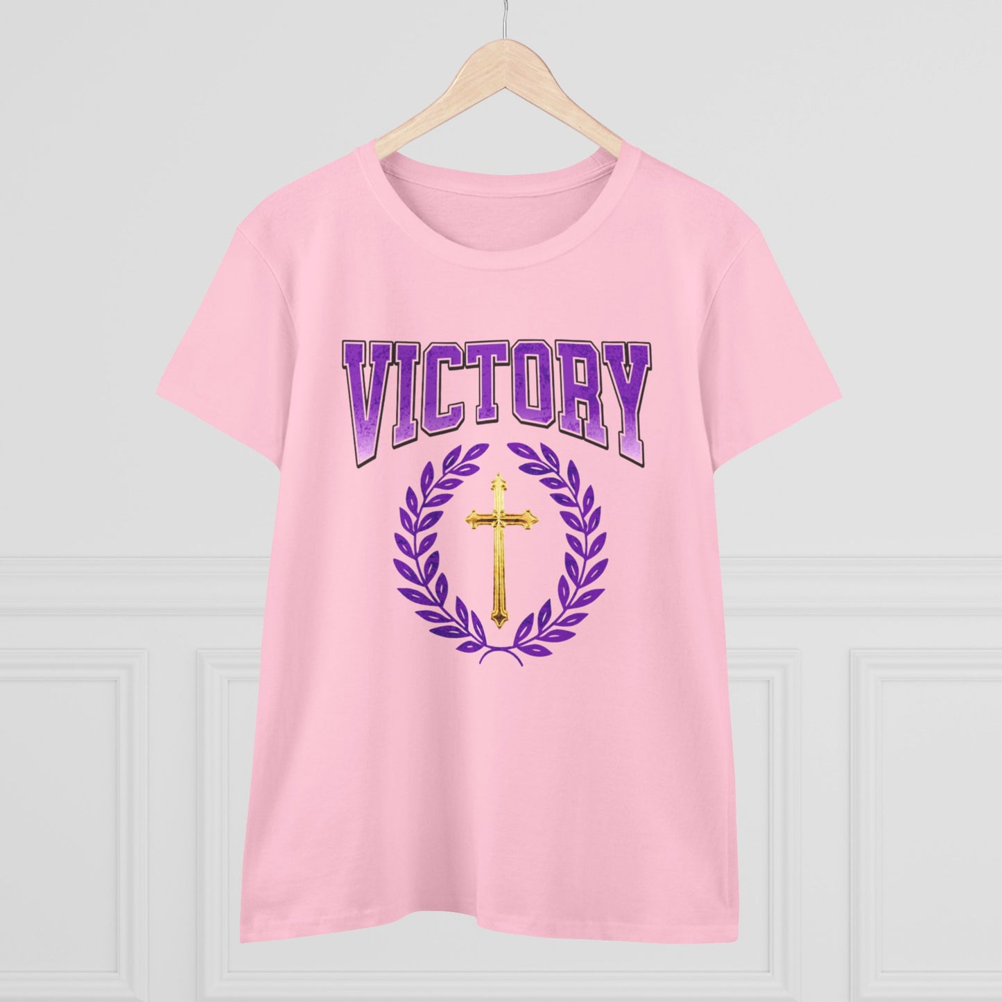 Divine Victory Women’s Tee – Victory in Every Step