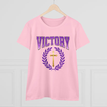 Divine Victory Women’s Tee – Victory in Every Step