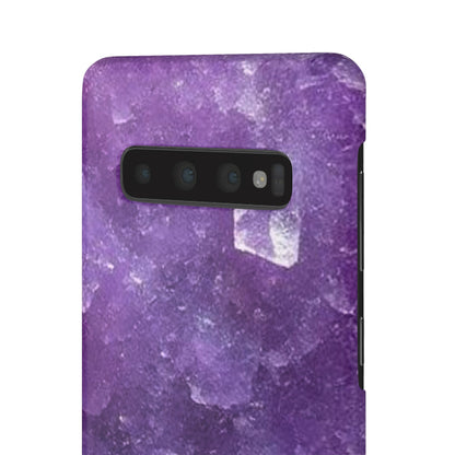 Amethyst Crystal Finish Samsung Snap Case