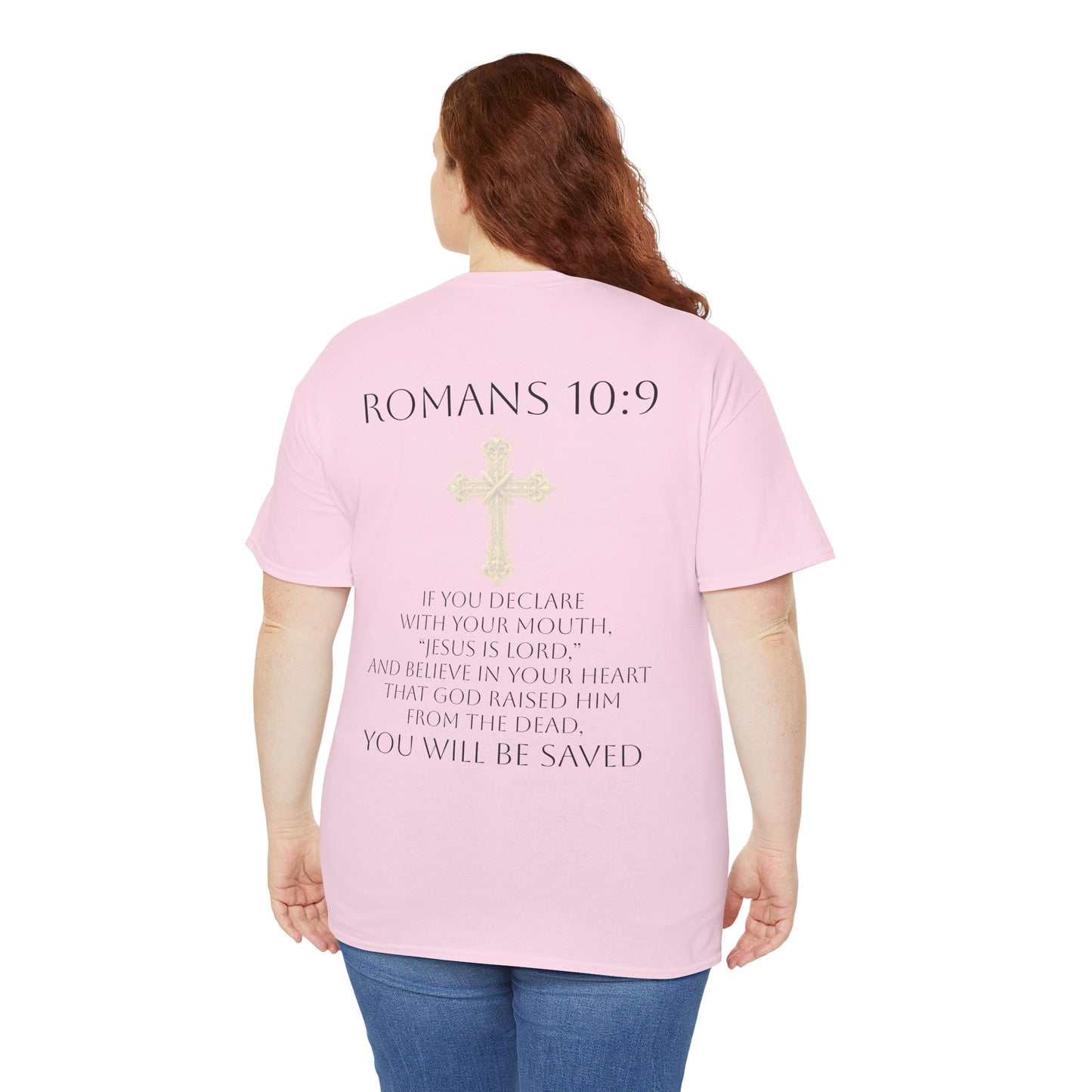 Jesus is Lord - Christian Women's Tee (Black Lettering)