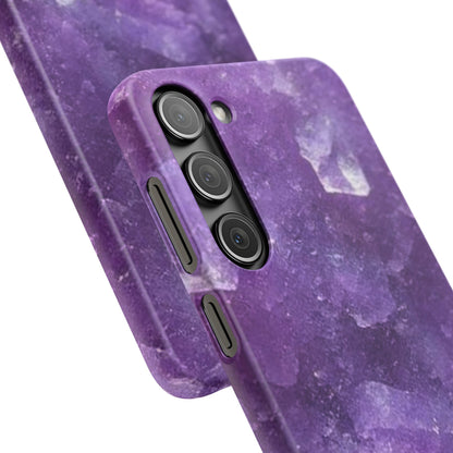 Amethyst Crystal Finish Samsung Snap Case