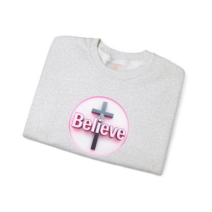 Believe | Women’s Christian Sweatshirt with John 11:40