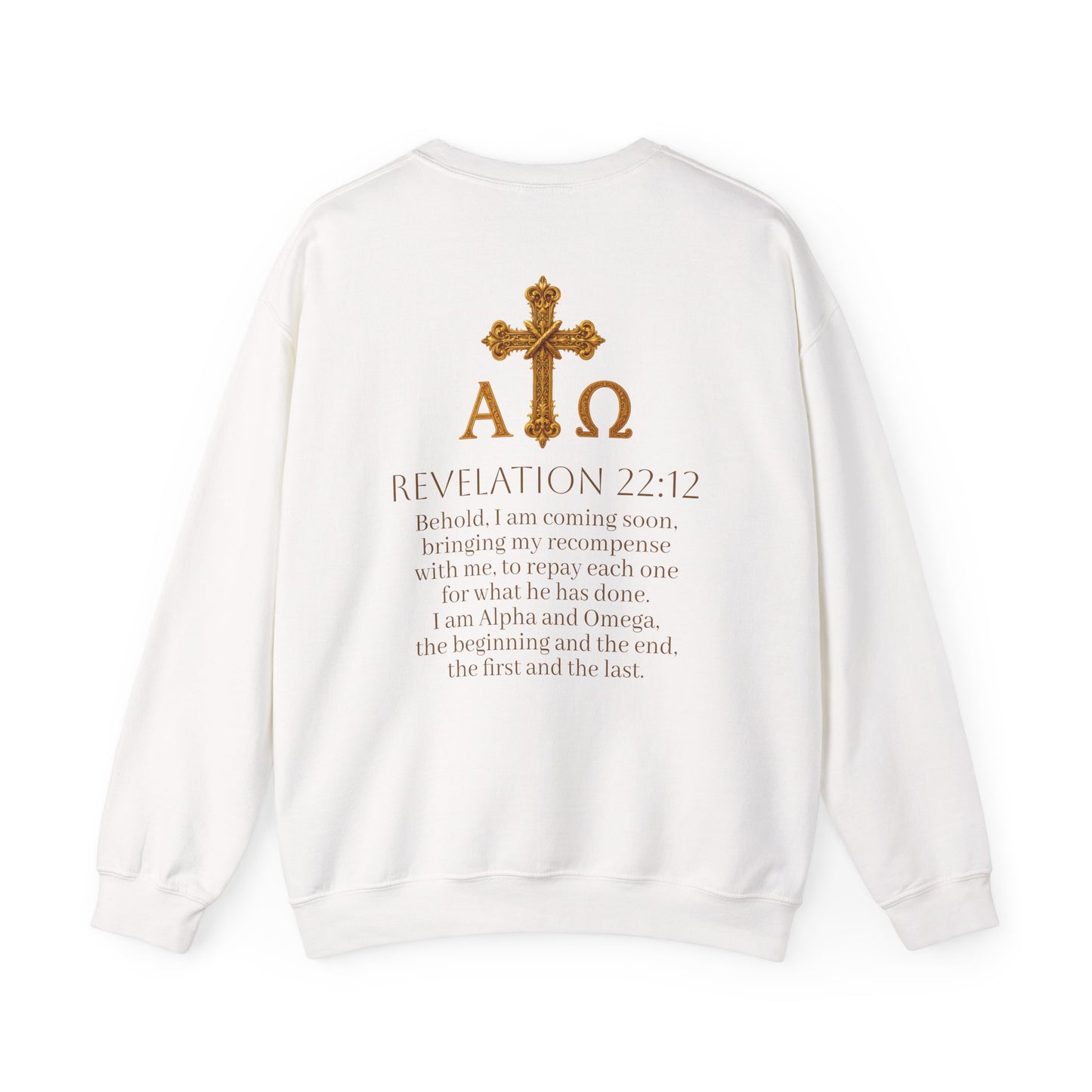 “Soon” Cross Men’s Christian Sweater – Living Testimony