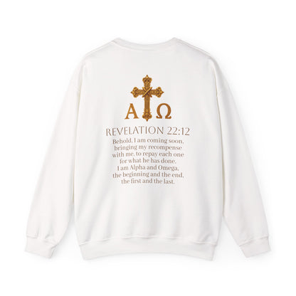 “Soon” Cross Men’s Christian Sweater – Living Testimony