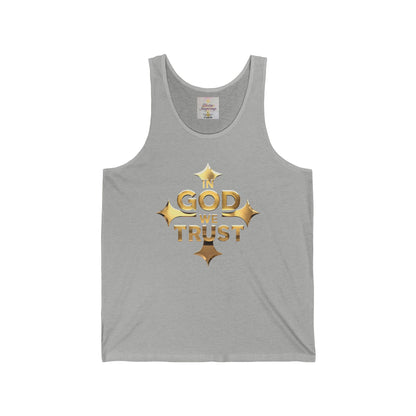 In God We Trust (Gold) – Women’s Christian Tank Top
