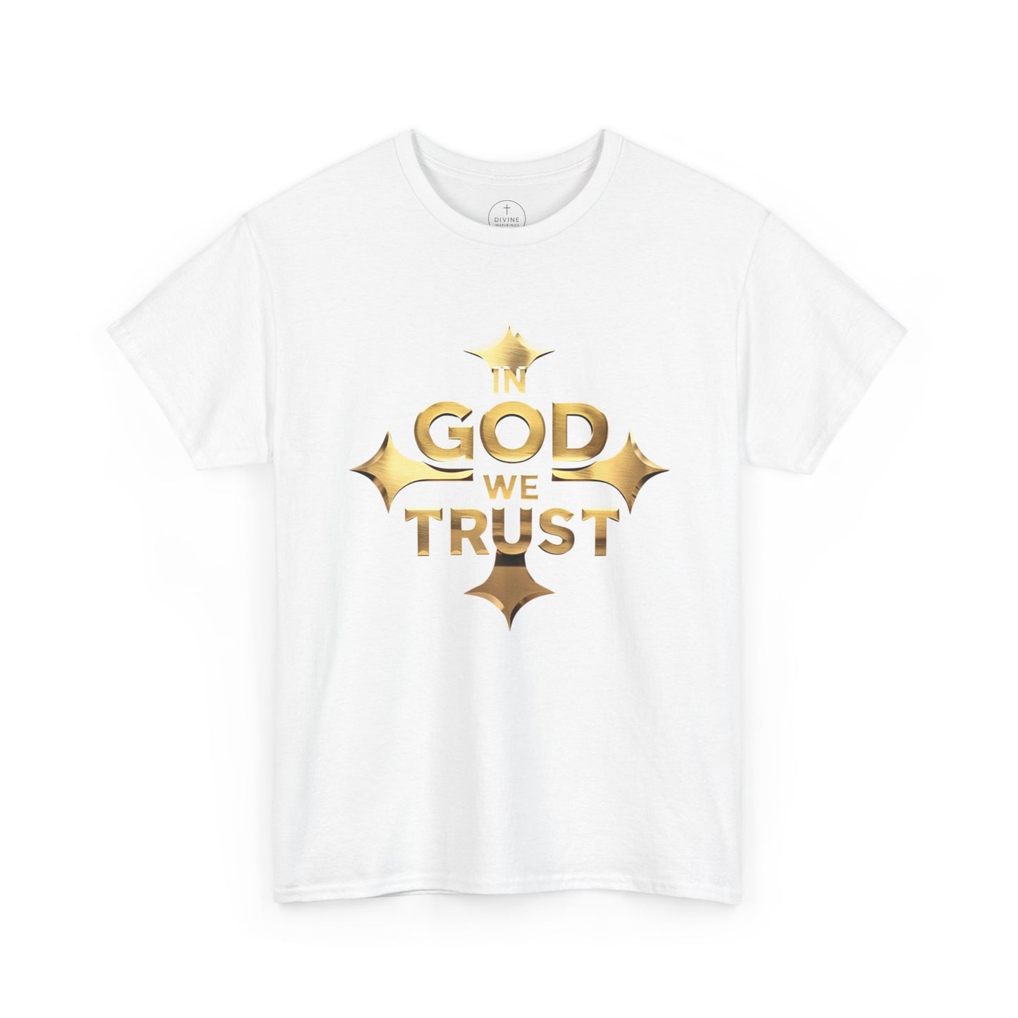 In God We Trust (Gold)- Men's Christian T-Shirt