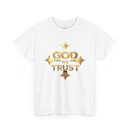 In God We Trust (Gold)- Men's Christian T-Shirt