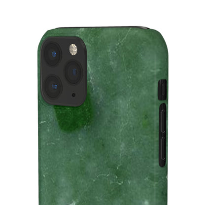 Jade Stone Finish iPhone Snap Case