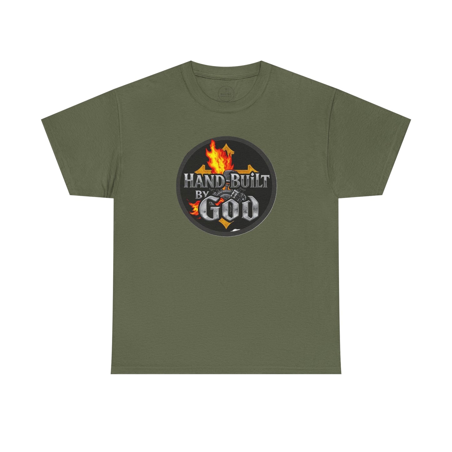 Hand Built By God - Men's Christian T-Shirt