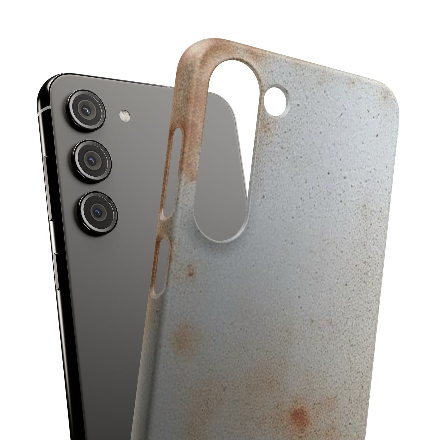Old Steel Finish Design Samsung Snap Case