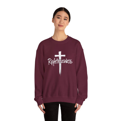 Righteousness - Women's Christian Sweatshirt (Dark Colors)