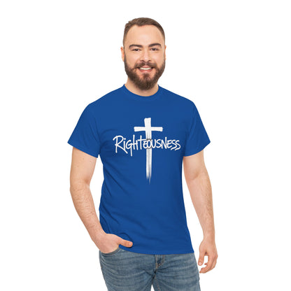 Righteousness - Christian Men's T-Shirt (Dark Colors)