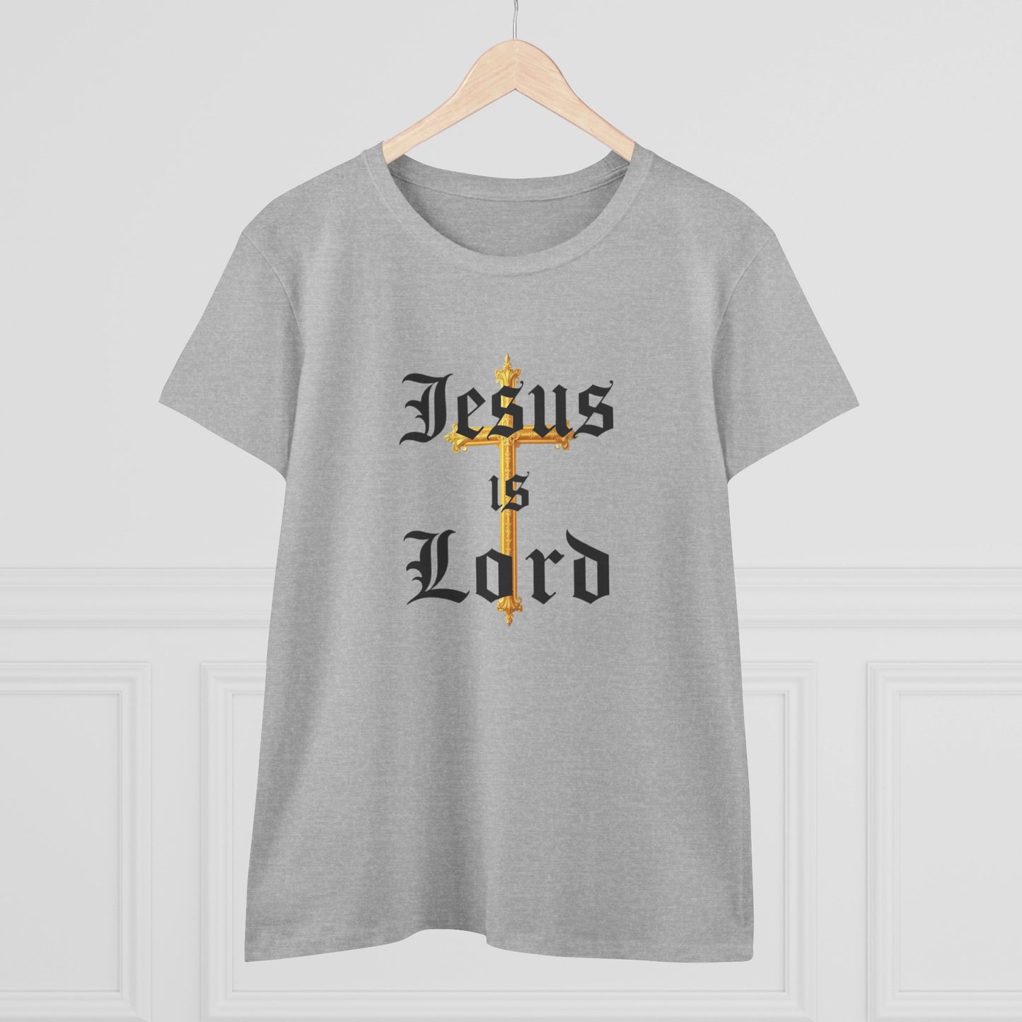 Jesus Is Lord – Women’s Tee of Devoted Faith