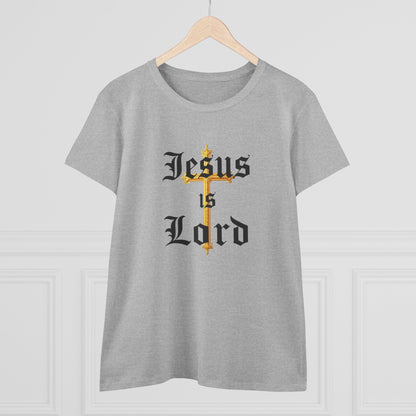 Jesus Is Lord – Women’s Tee of Devoted Faith