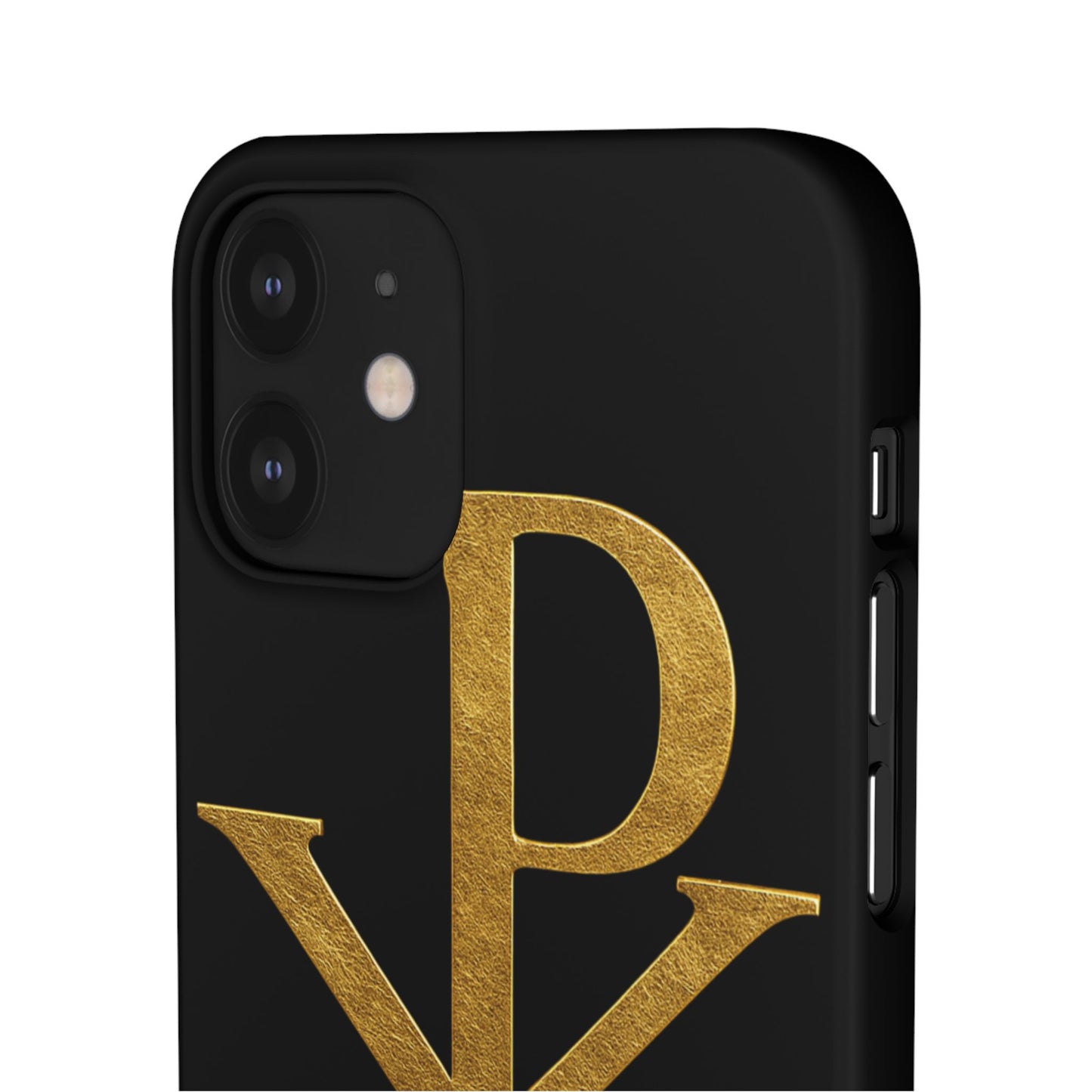 Black Chi Rho Snap Case for iPhone – The Way, Truth & Life