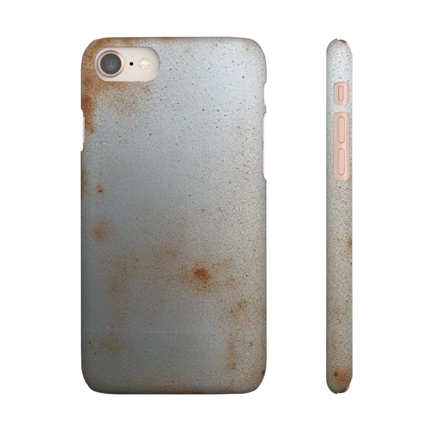 Old Steel Finish iPhone Snap Case