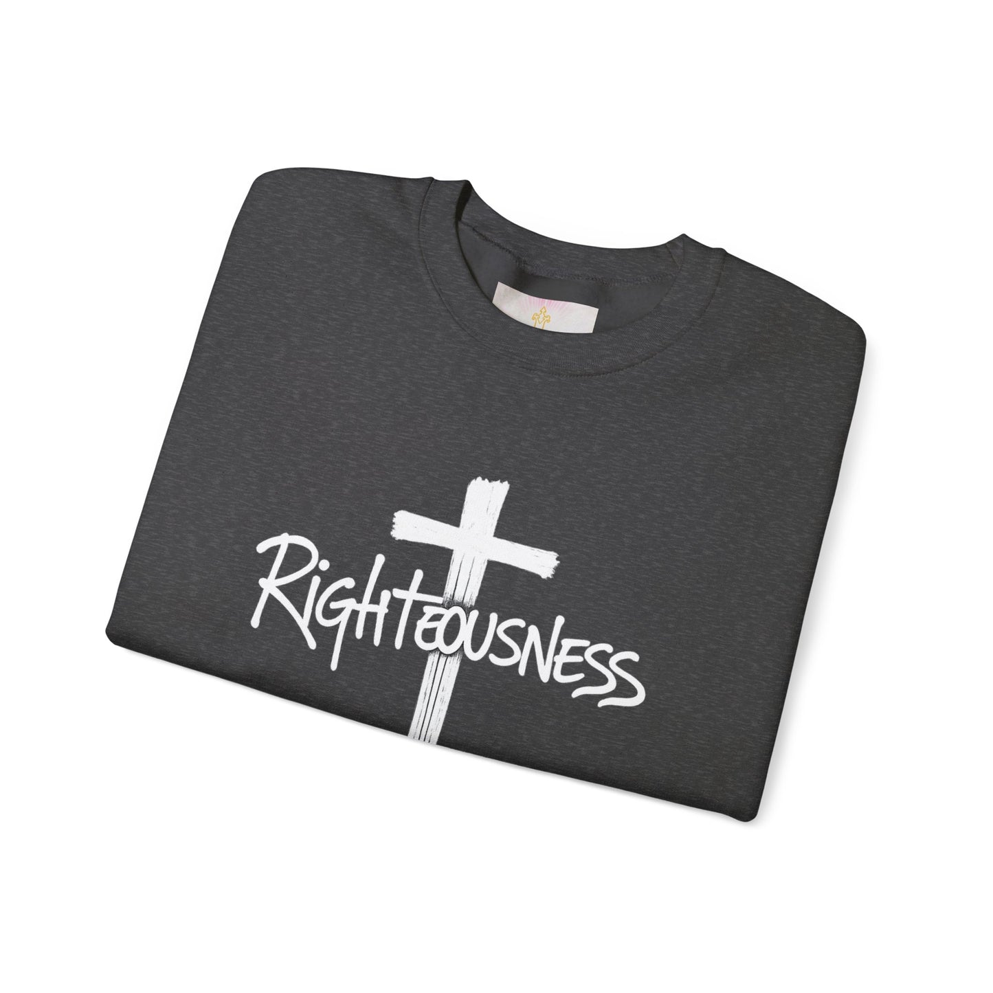 Righteousness - Women's Christian Sweatshirt (Dark Colors)