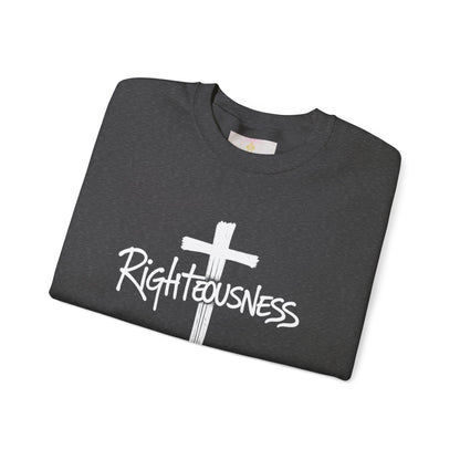 Righteousness - Women's Christian Sweatshirt (Dark Colors)