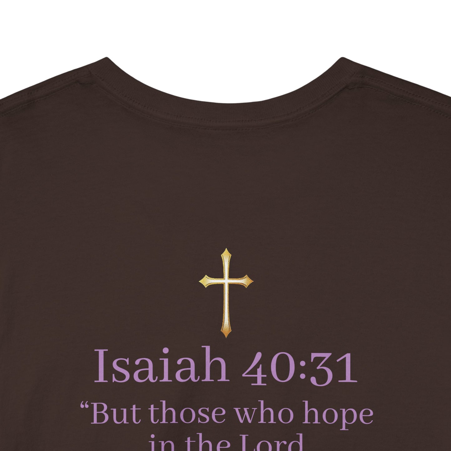 Men’s “Hope” Tee – Bold Scripture Design | Isaiah 40:31