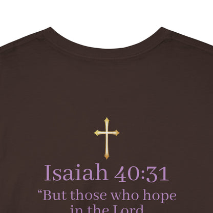 Men’s “Hope” Tee – Bold Scripture Design | Isaiah 40:31