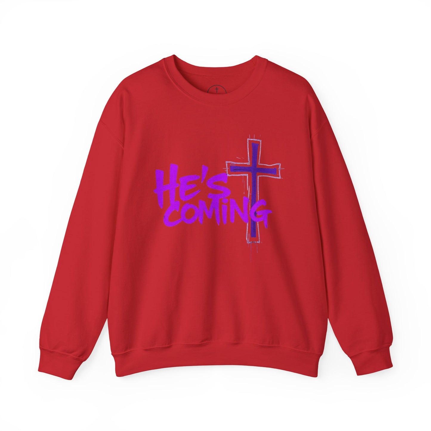 He’s Coming - Men’s Bold Christian Sweatshirt