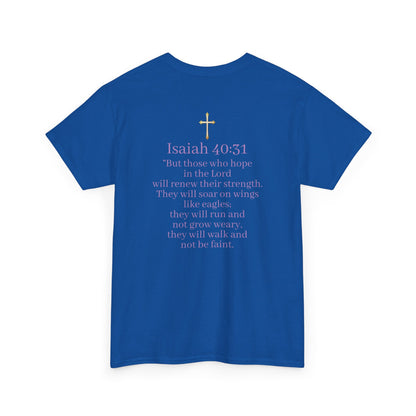 Men’s “Hope” Tee – Bold Scripture Design | Isaiah 40:31