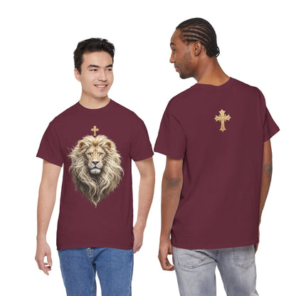 Christ the King (Lion of Judah) — Men's Christian T-Shirt
