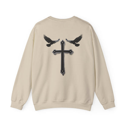 God’s Grace: Cross & Ravens Women's Sweatshirt
