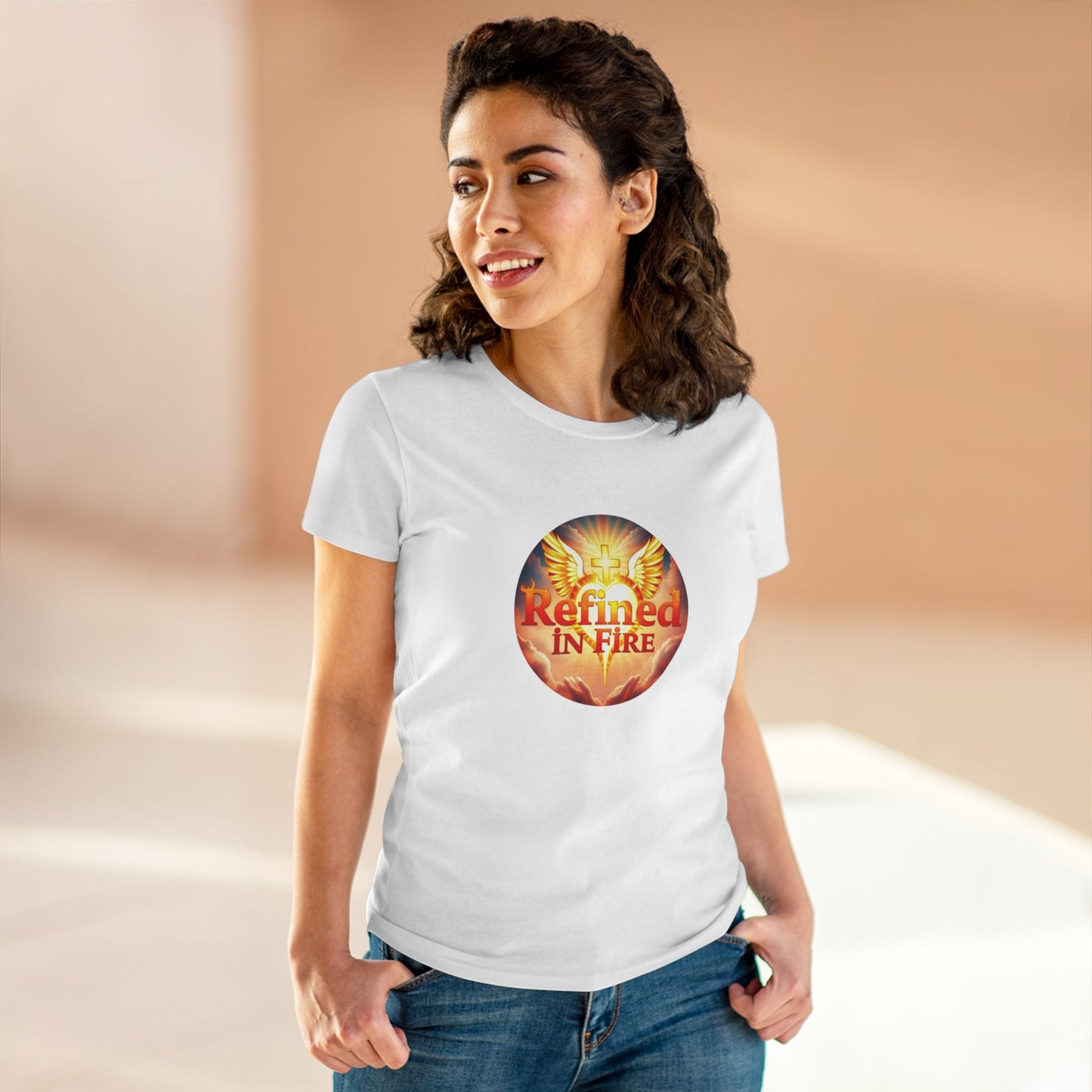 Refined in Fire – Women’s Tee of Inner Strength